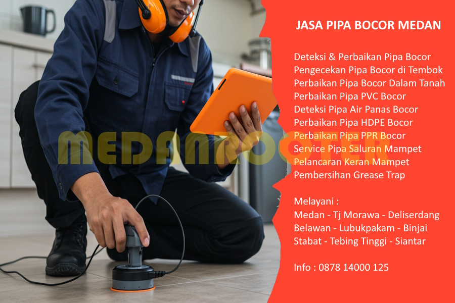 jasa pipa bocor medan