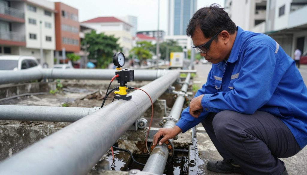 jasa deteksi kebocoran pipa air
