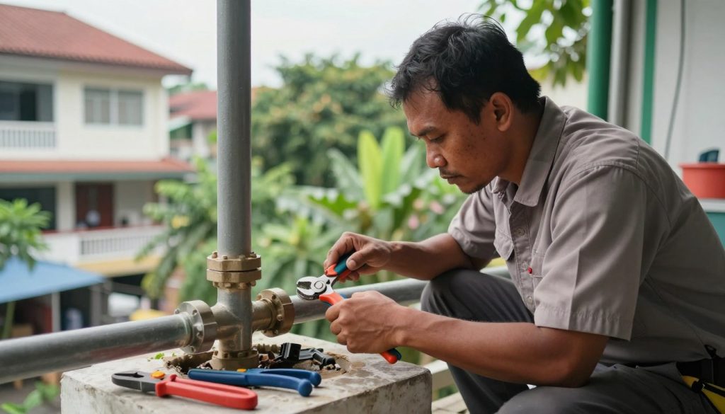 tukang pipa air medan